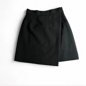 French Connection Wrap Black Women's Mini Skirt